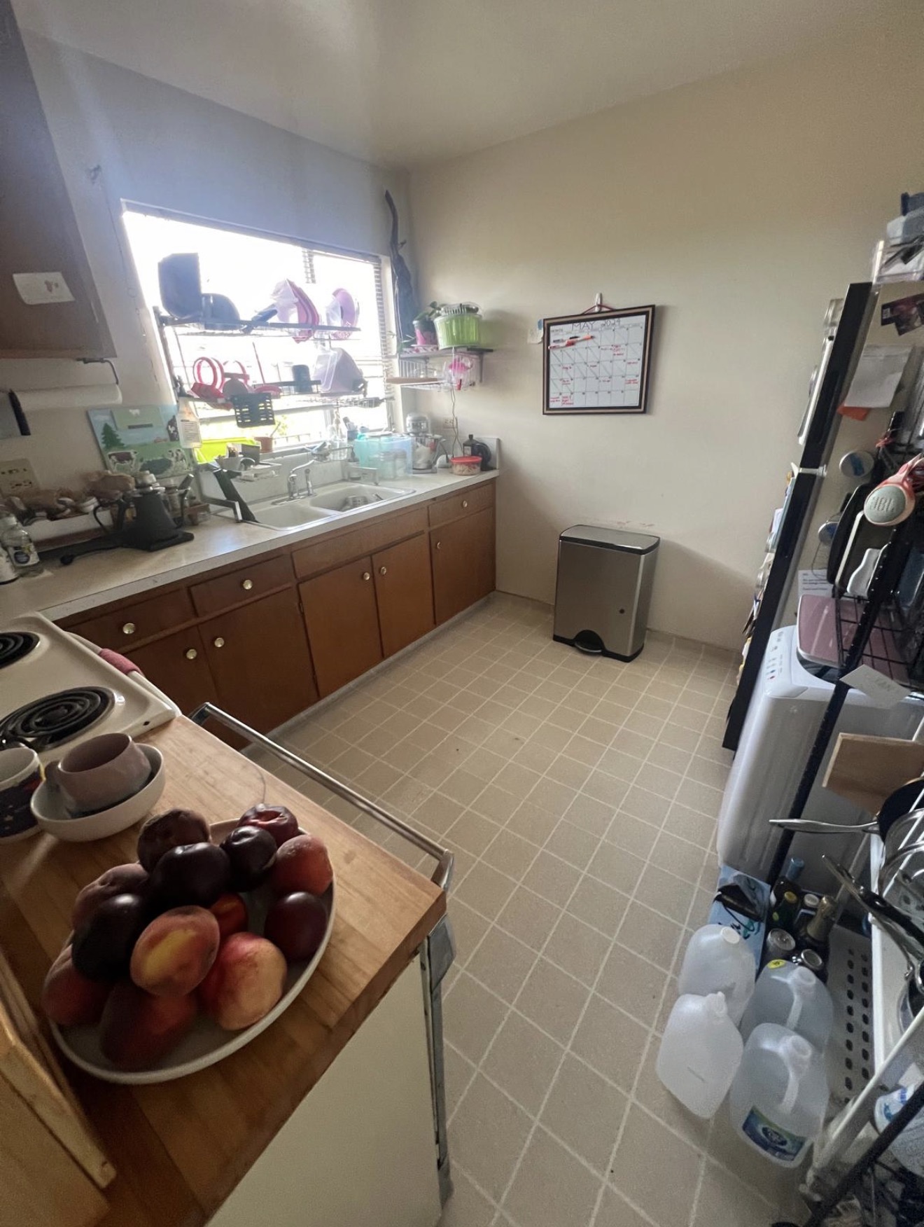 Kitchen refreshed by Go Live Cleaning — counters cleared and finishes polished